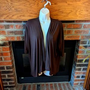 Victor brand brown cardigan women's size small